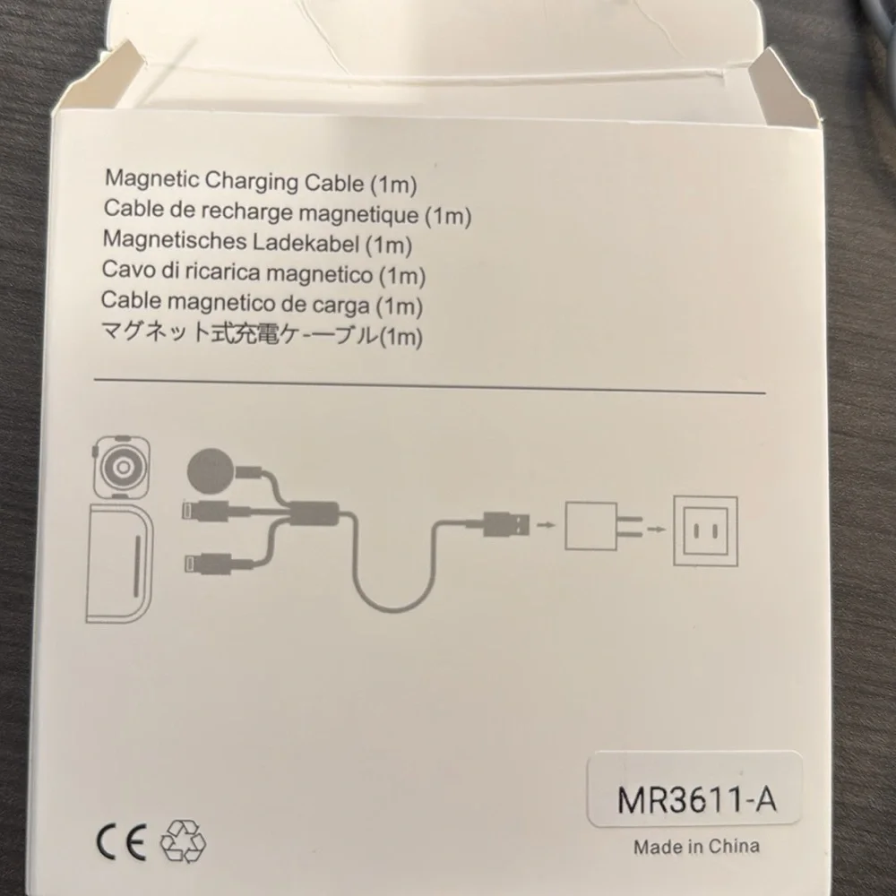 3 in 1 magnetic charging cable